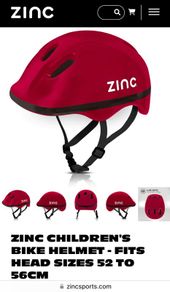 Zinc Children's Cycle Helmet