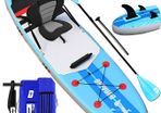 SUP Board Set Stand Up Paddling Board Inflatable Paddling Surfboard Water Sports Kayak Seat Complete Accessory 305 x 76 x 15 cm Up to 110 kg