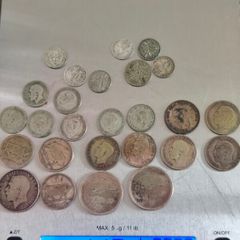 Irish and UK silver coin lot