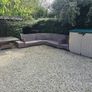 Outdoor Garden Rattan Dining Set & Storage Unit145cm Width 84 Depth 128 Height Image 2