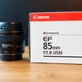 Canon EF 85mm f/1.8 USM lens Image 2