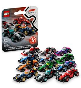 2x Lego 71049 F1 Collectible Race Cars