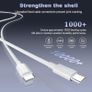 96W USB C Charger, for MacBook Pro 16, 15, 14, 13 inch 2024, 2023, 2022, 2021, M3 M2 M1, for MacBook Air, for iPad, Compatible with all USB-C laptop, Equipped with 6.6ft 5A cable power adapter. Image 7