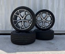 Genuine BMW Style 741M X5 G05 X6 G06 21" Alloy Wheels - Like New