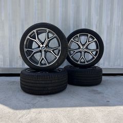 Genuine BMW Style 741M X5 G05 X6 G06 21" Alloy Wheels - Like New
