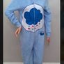 Official Care Bears Merchandise Adults Classic Grumpy Bear Care Bear Onesie Image 2