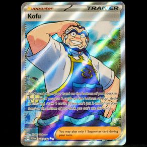 Kofu 165/142 Full Art Trainer Ultra Rare Holo S&V Stellar Crown Pokemon Card