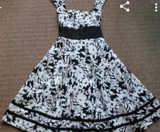 Retro , rock and roll ,1950s,rockabilly , vintage dress