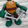 Viacom TMNT Raphael Teenage Mutant Ninja Turtles approx. 8.5" Action Figure 2014 Image 3