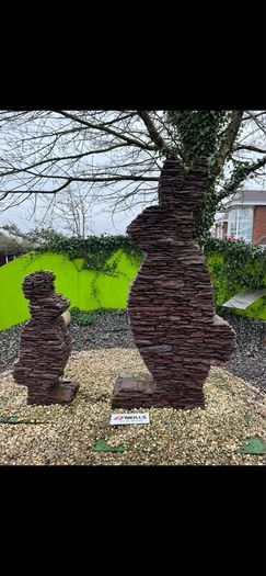 Building Stone, plum slate building stone, slate