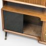 Mid Century Italian Room Divider Bookcase Cocktail Bar Image 4