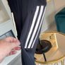 Ladies Black Adidas 7/8 Running Leggings Image 7