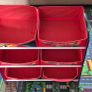 Disney Cars Kids Bedroom Storage Unit with 6 Bins Image 6
