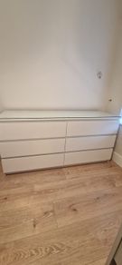 MALM Chest of 6 drawers