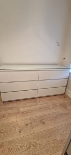 MALM Chest of 6 drawers