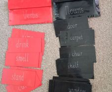 Montessori Nouns and Verbs