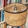 Floor Lamp with Natural Rattan Lamp Shade Image 4