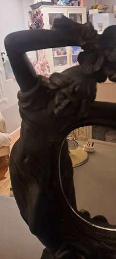 Art Nouveau Style Table Mirror