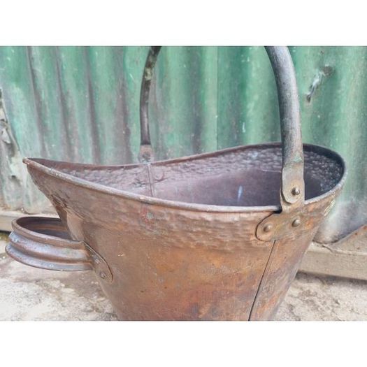 Copper Coal Bucket KAS560