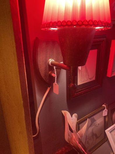 Vintage Danish wall light