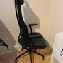 IKEA Ergonomic Office Chair with Armrests (Black) Image 2