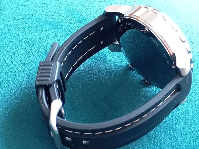 Fossil Nate Chronograph Black Dial
