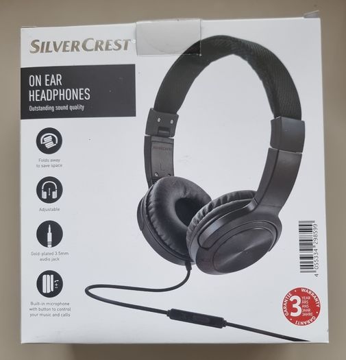 Silver Crest Headphones