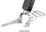 Backrest For Suzuki Intruder Motorcycle Passenger  Bar Luggage Rear Rack