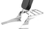 Backrest For Suzuki Intruder Motorcycle Passenger  Bar Luggage Rear Rack