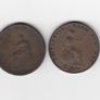 G.B. 1806, & 1858 1/2d,  2 Coins (no.390) Image 2