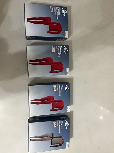 Kids ski baselayer set, age 10-12, brand new in unopened box