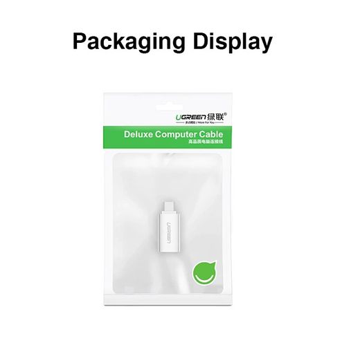 2 X Ugreen USB 3.1 Gen 2 (10 Gbps) Type-C (Male) to Type-A (Female) OTG Adapter/Convertor (Brand New/Warranty)