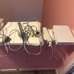 wii console, balance board, remote,motion plus, nunchuck