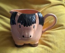 Horse milk jug