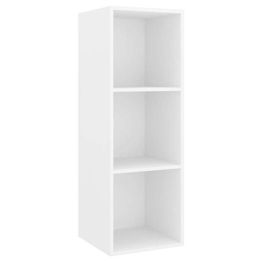 2 Piece TV Cabinet Set White Chipboard