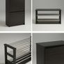 QUICK SALE (BARGAIN): Hallway Shoe Storage Set (Tall 2 - Compartment Cabinet & Matching Shoe Bench) - Excellent Condition (Collectelion D13) Image 6