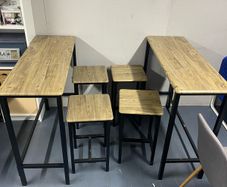 stools and tables