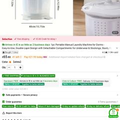 Portable Washing Machine