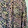 Long beach gown with paisley pattern (one size) Image 2