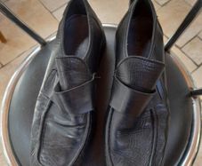 Mens black shoes from Burtons Menswear