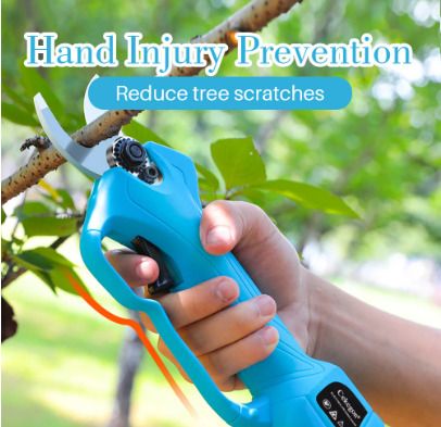 BRAND NEW Electric Pruning Shears 16.8V With 2 battery Optional Extension Rod Power Tools Cordless Electric Scissors