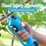 BRAND NEW Electric Pruning Shears 16.8V With 2 battery Optional Extension Rod Power Tools Cordless Electric Scissors Image 5