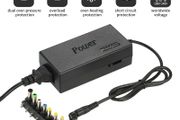 8Pcs Universal Power Adapter Laptop Power Charger Adapter 96W 12V to 24V Adjustable Portable Charger