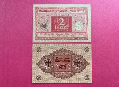 Germany  2  Mark  1920  Pick  59a. ( Uncirculated )