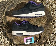 Premium Retro Nike Air Max 1 Black Purple