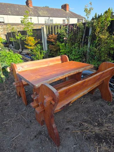 Unique garden bench