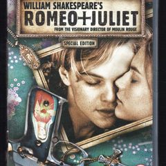 Romeo & Juliet DVD Movie staring Leonardo DiCaprio and Claire Danes