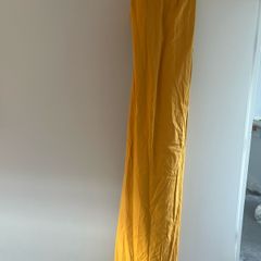 Mustard yellow curtain
