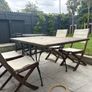 garden table and chairs Image 2