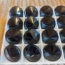 Box of 24 Swarovski black buttons Image 4